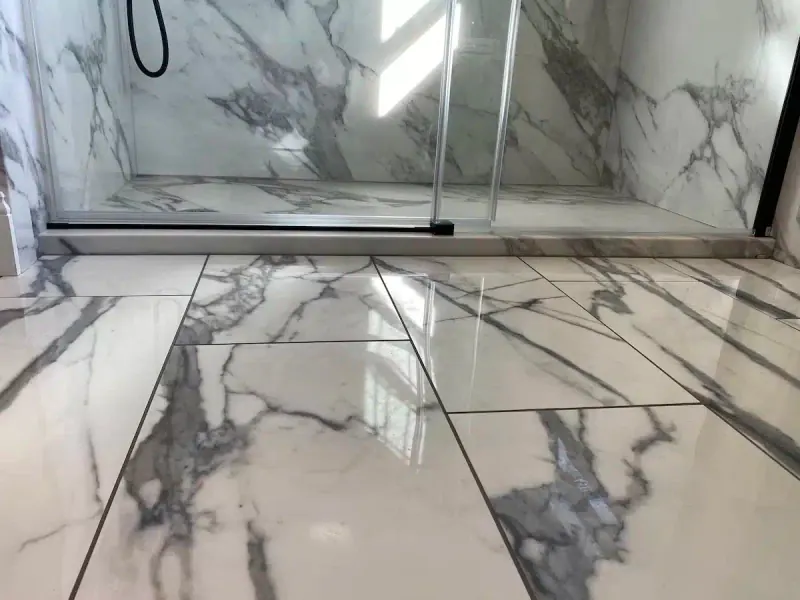 Tile work